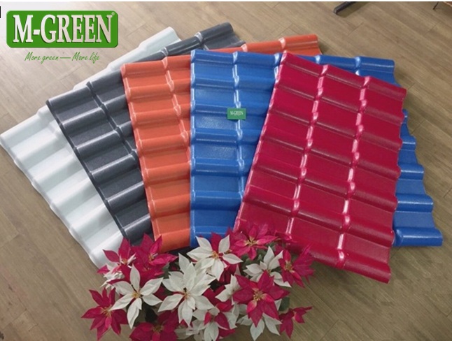 Tấm ngói nhựa PVC