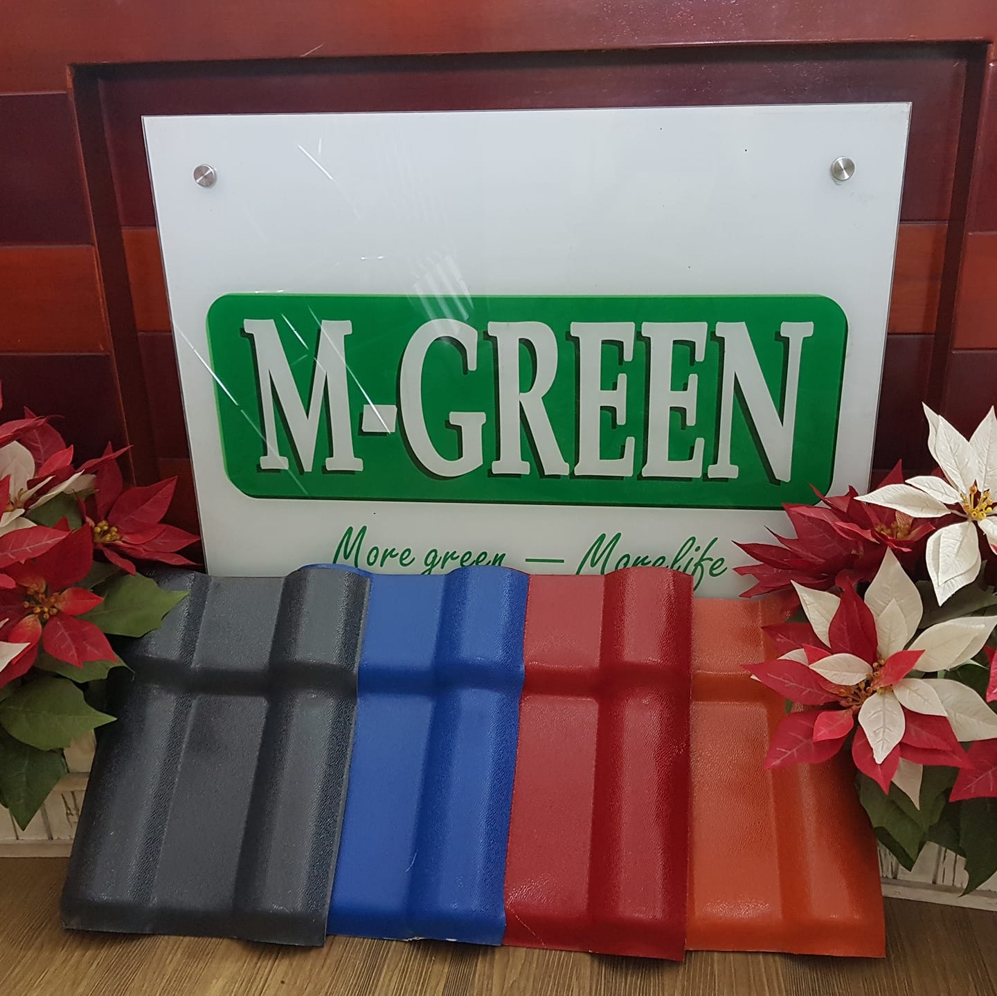 M-GREEN là đơn vị cung cấp tấm ngói nhựa PVC ASA chất lượng hàng đầu
