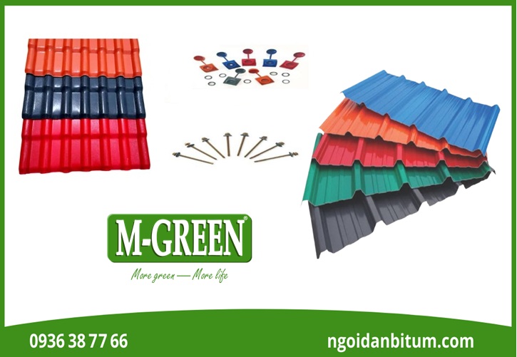M-GREEN là đơn vị cung cấp tấm ngói nhựa PVC ASA chất lượng hàng đầu