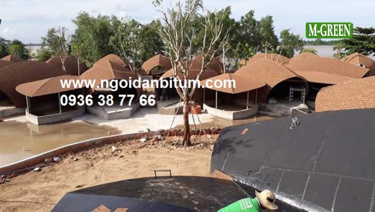 ngói dán bitum chất lượng cao