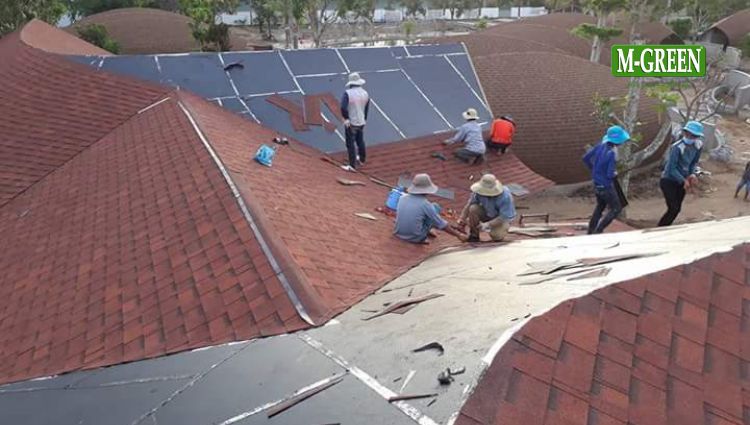 ngói dán bitum chất lượng cao