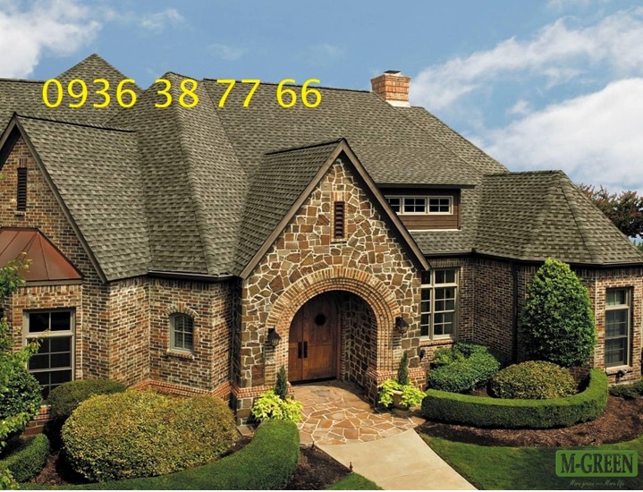 Ngói bitum phủ đá