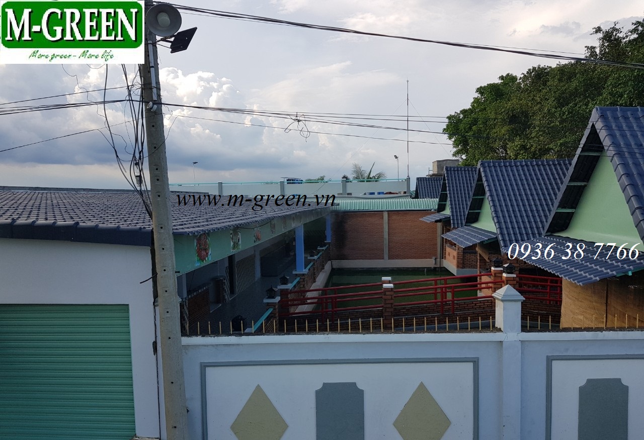 tấm nhựa PVC/ASA lợp mái