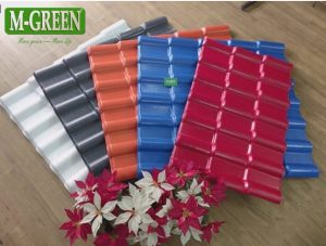 tấm nhựa PVC/ASA lợp mái